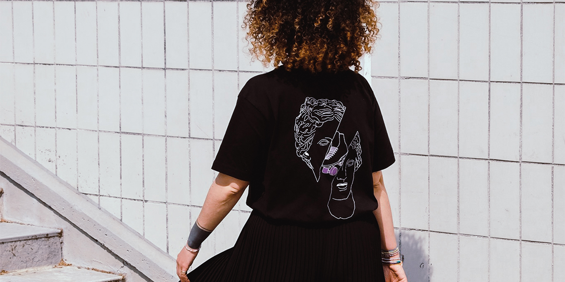 BPM Life - Tee shirt sérigraphié à l'encre à l'eau