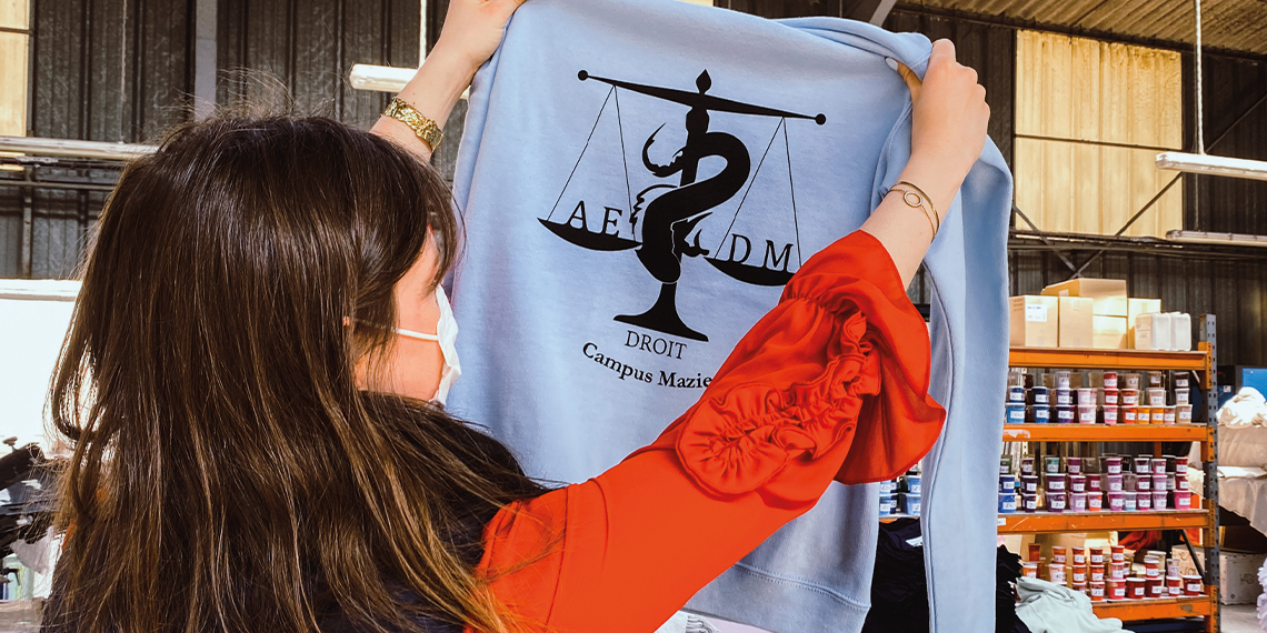 Campus de Droit de Saint Brieuc - Sweat étudiant personnalisé