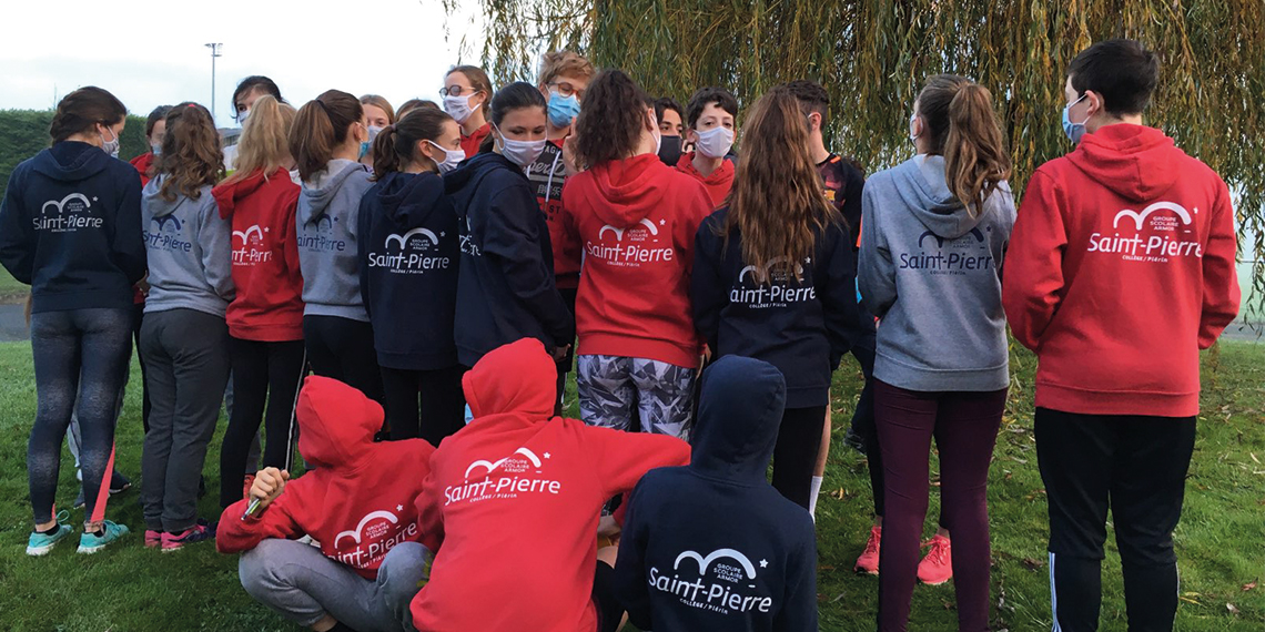 Collège Saint Pierre - Sweat sérigraphié
