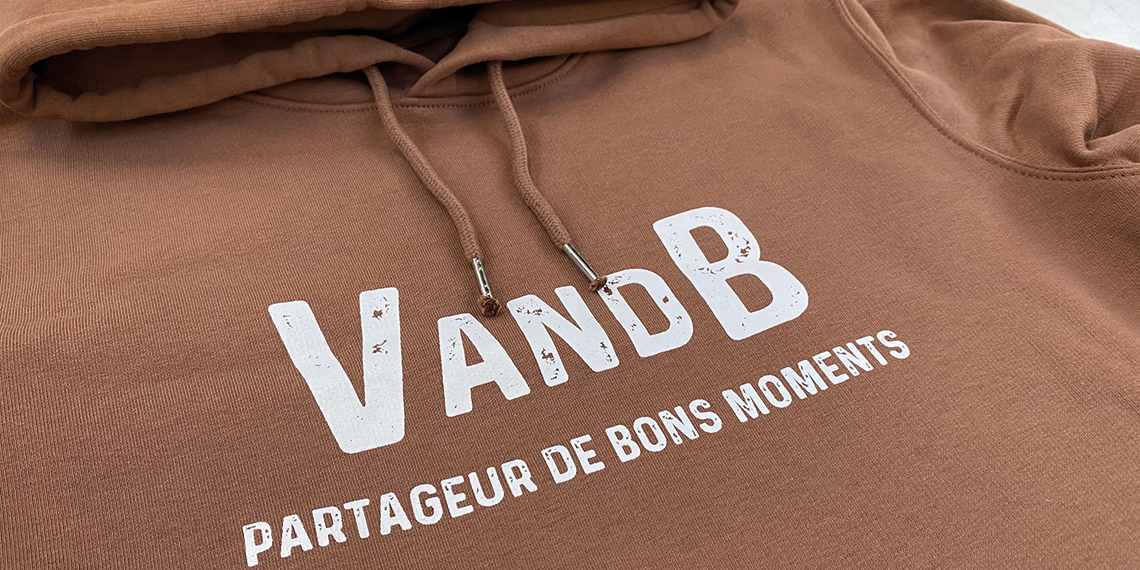 VandB - Sweat Stanley Stella sérigraphié