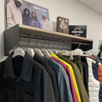 Gamme de textile workwear à personnaliser