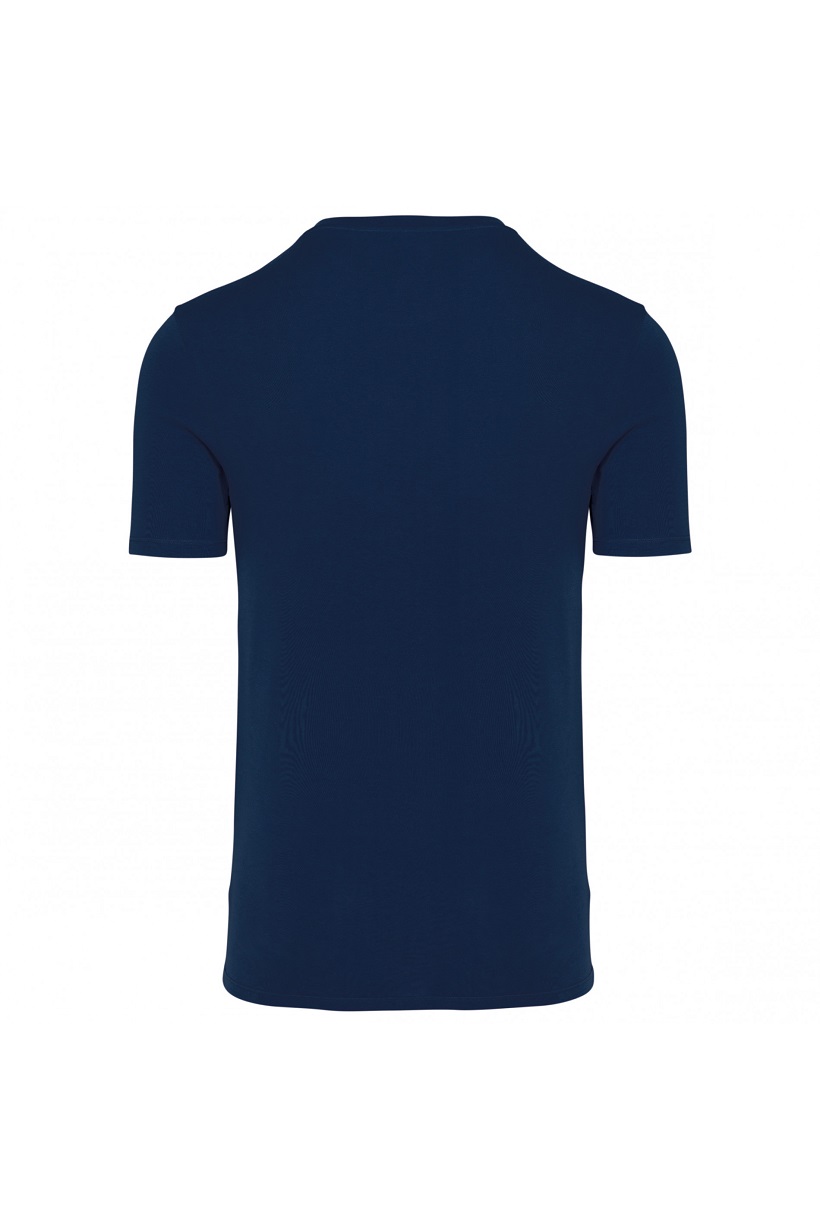K3036 Tshirt Col Rond Manches Courtes Unisexe - Dos - Navy