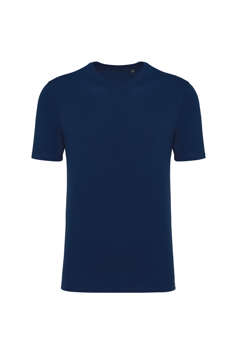 K3036 Tshirt Col Rond Manches Courtes Unisexe - Face - Navy