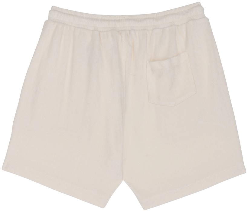 NS727 Short Terry Towel homme - Dos - Ivory