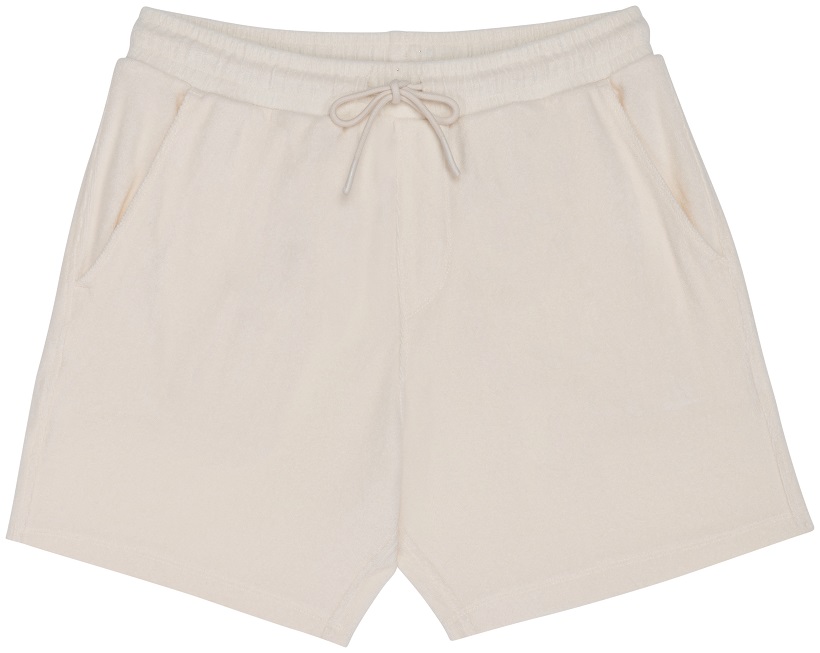 NS727 Short Terry Towel homme - Face - Ivory