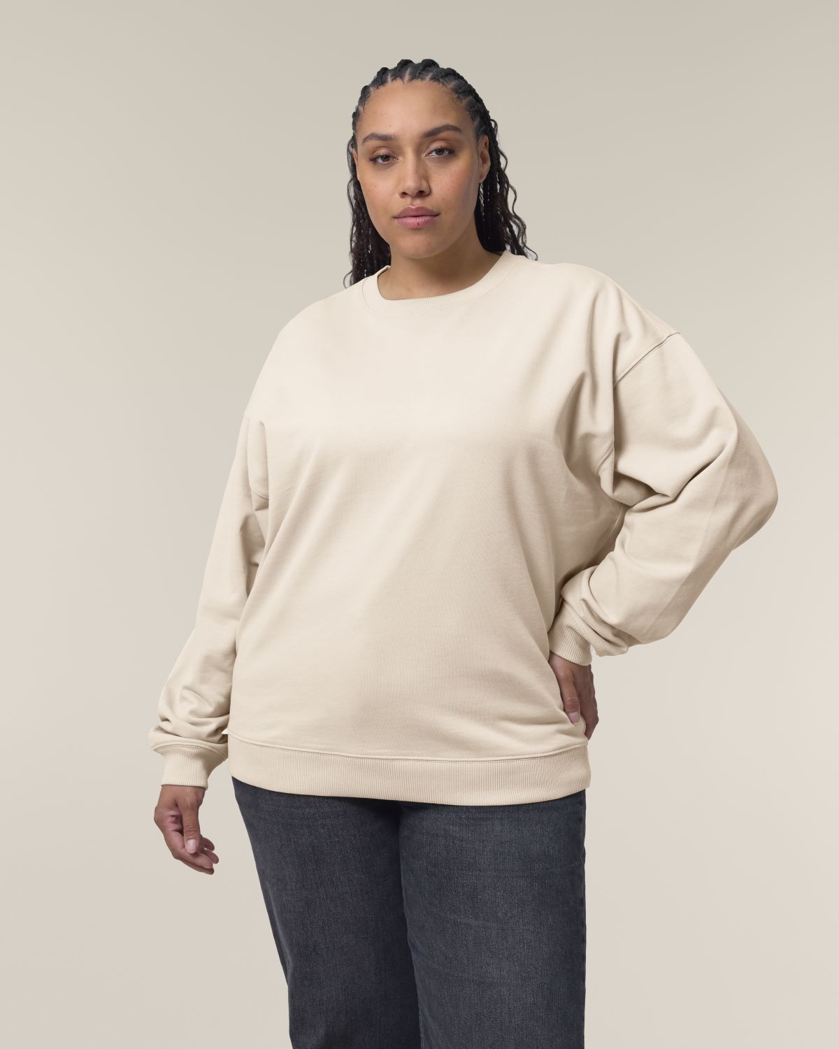 Sweat Radder 2.0 oversize col rond mixte BIO Stanley Stella