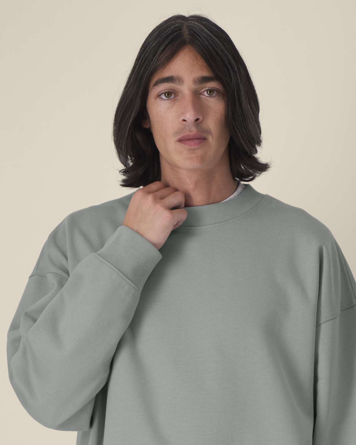 Sweat Ryler coupe ample unisexe en coton recyclé