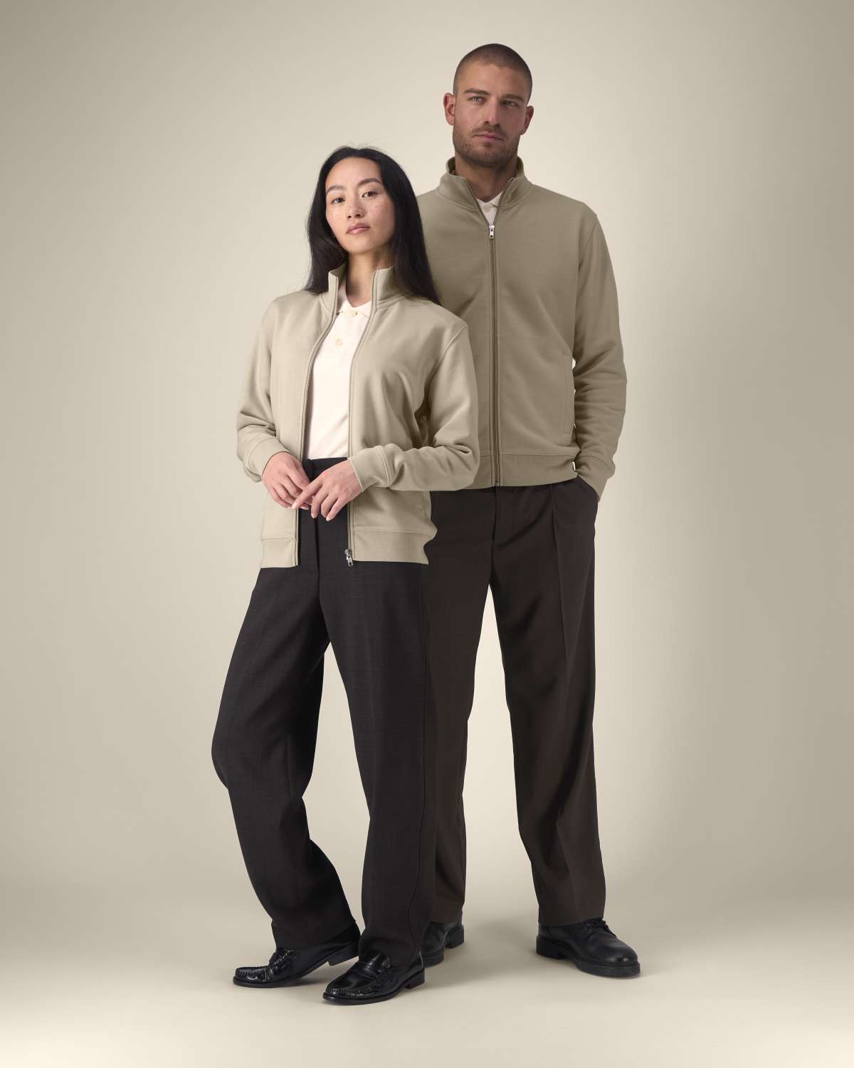 Sweat zippé Trailer 2.0 col montant unisexe Stanley Stella