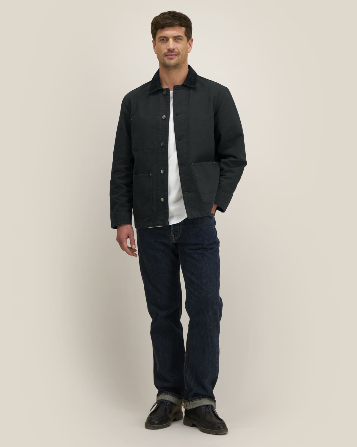 Chore Jacket unisexe en toile de coton biologique